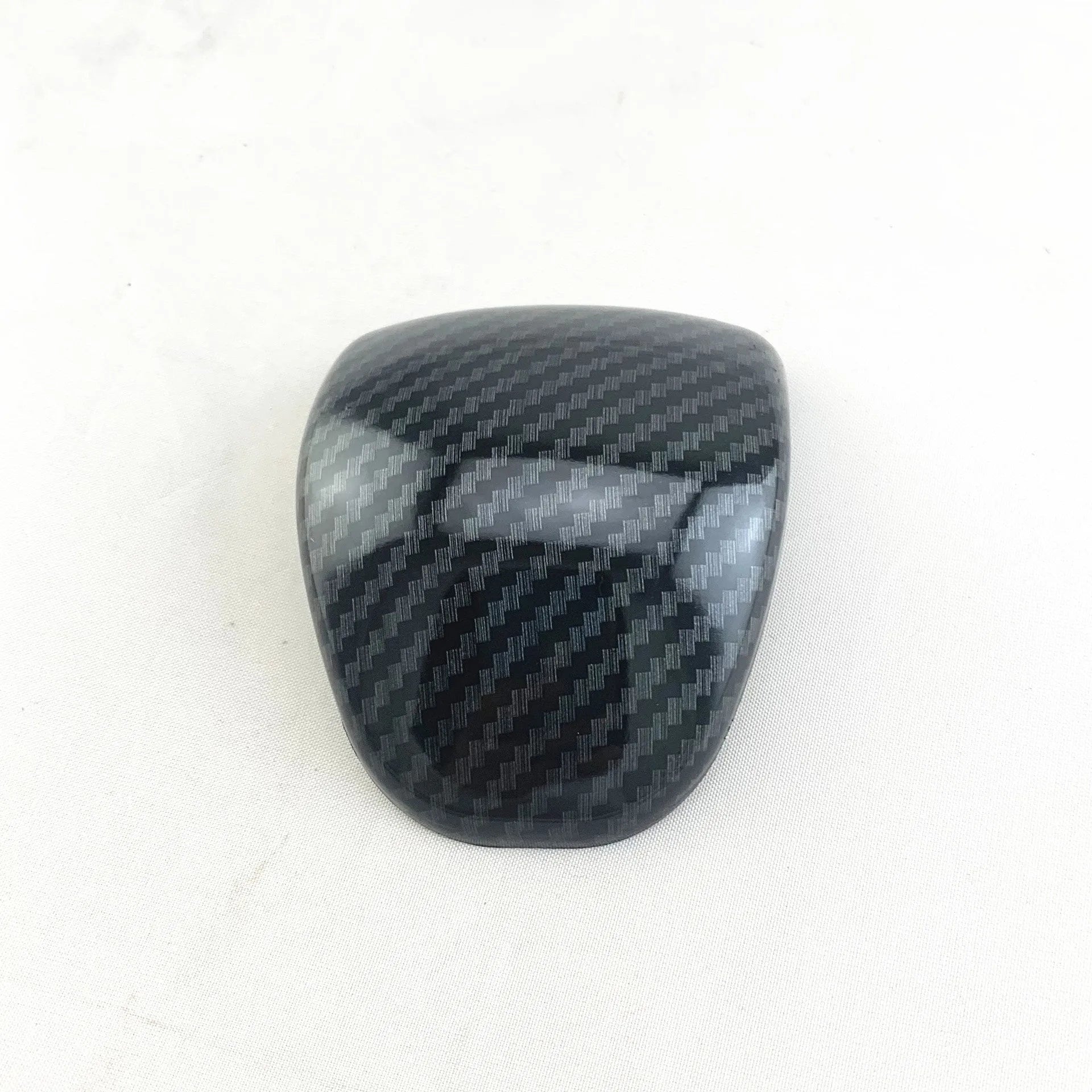 Smart RunK3 carbon fibre pattern gear shift cover trim for dashboard styling