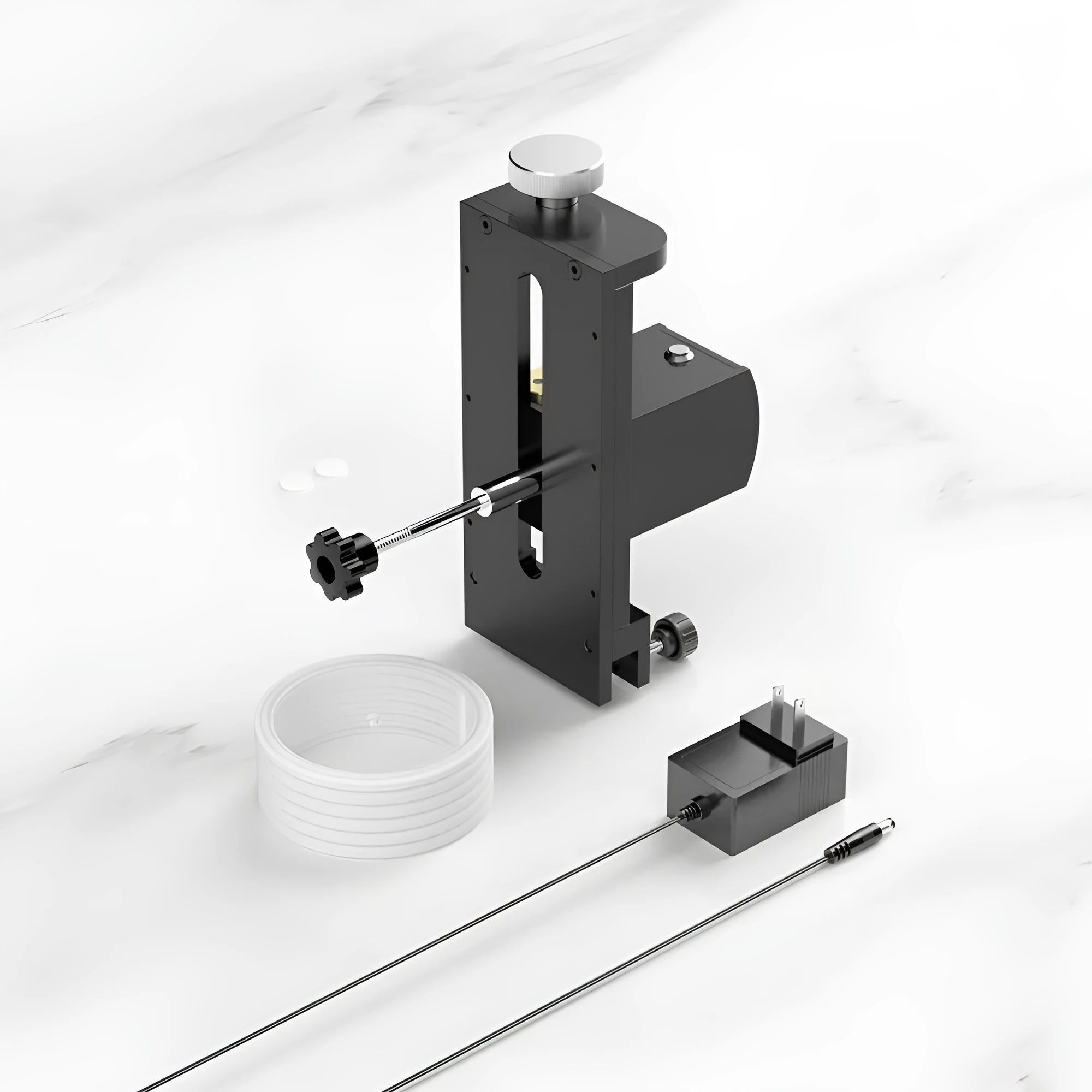 Mini ultrasonic cleaning machine with temperature display and single cleaning slot for vinyl records