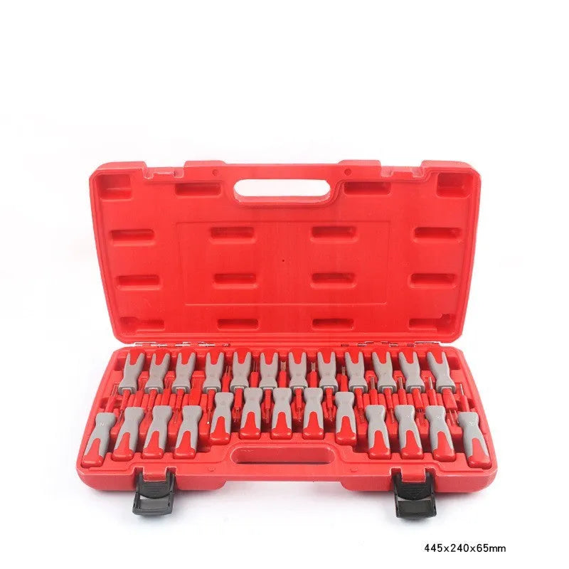 25-piece car terminal removal tool kit for wiring harness disassembly