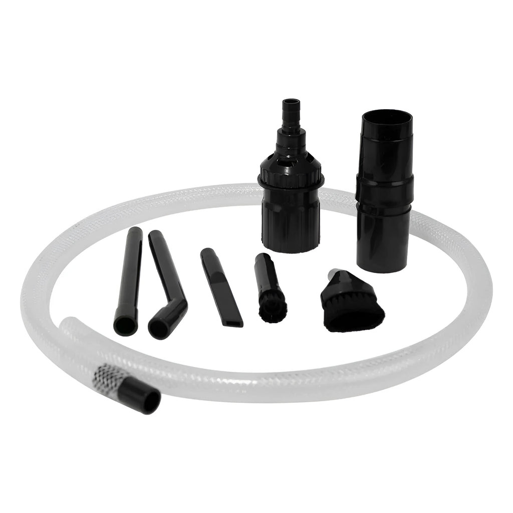 Multifunctional vacuum cleaner small suction head eight-piece set with various cleaning attachments