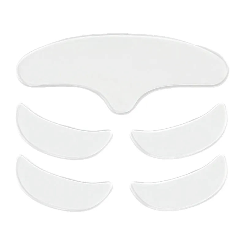 Silicone anti-wrinkle stickers five-piece set for facial wrinkle care