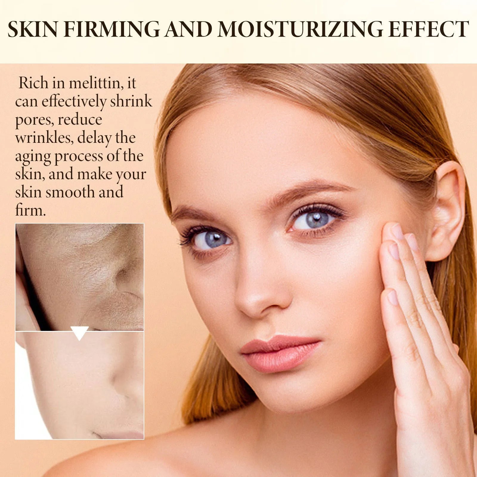 OUHOE Bee Firming Cream 30g jar for facial hydration and skin firming