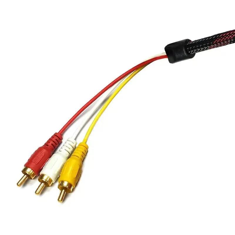 HDMI to AV15 M conversion cable 1.5 metres long with alloy connectors