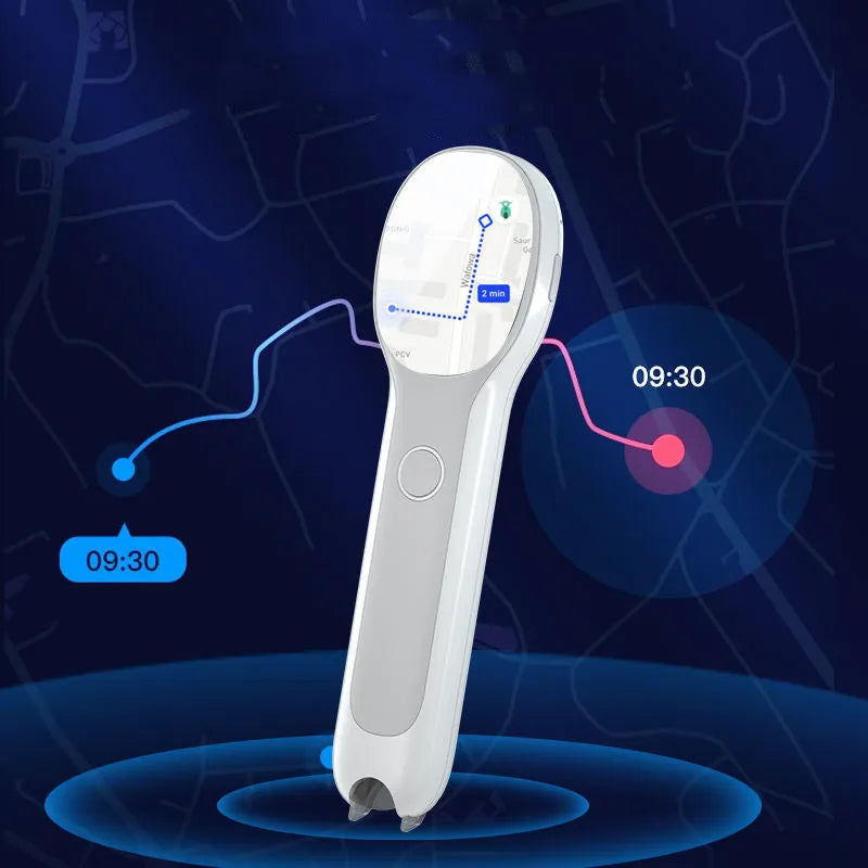 Universal Reading Pen Basic Edition in white colour with USB charging cable