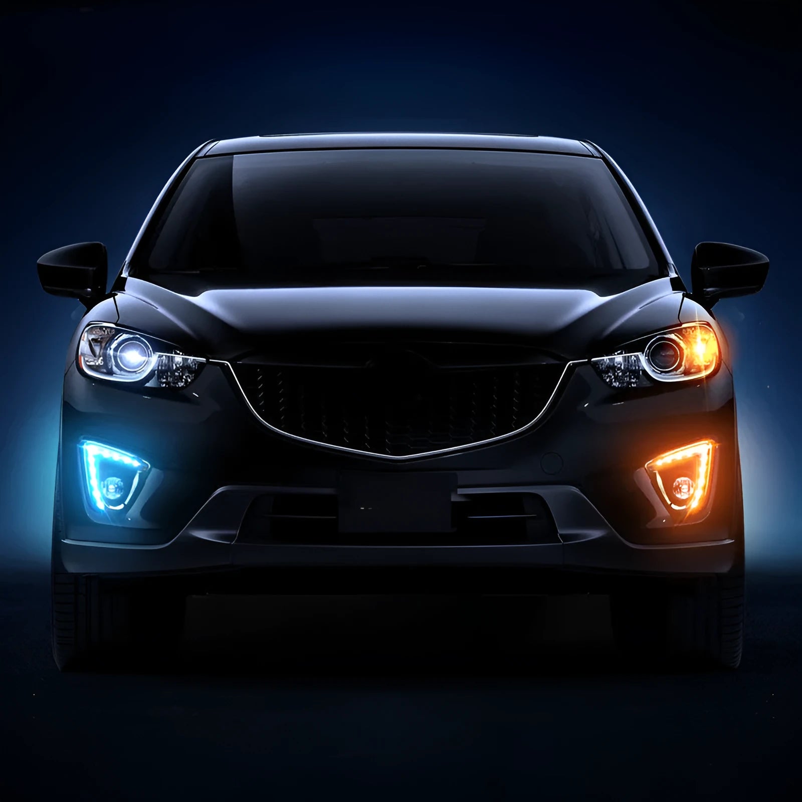 Mazda CX-5 LED daytime running light replacement bulb with electroplated finish