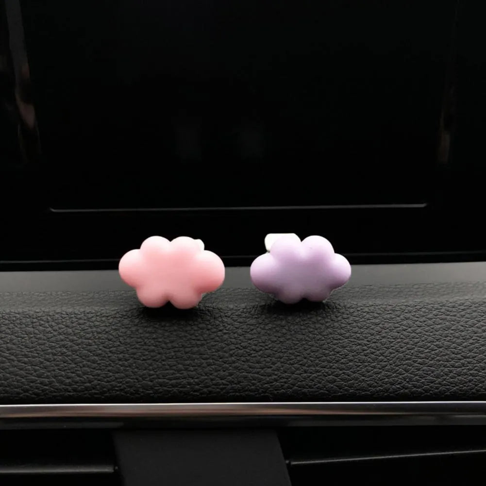 Resin cartoon car air freshener clip in multiple colours for vehicle vent attachment