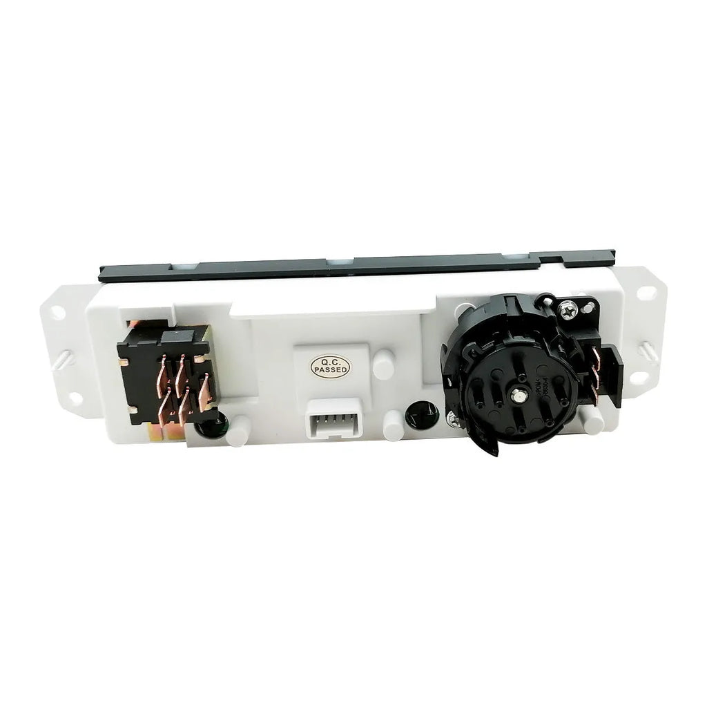 Black Jeep Wrangler air conditioning control panel with OE number 55056558AA
