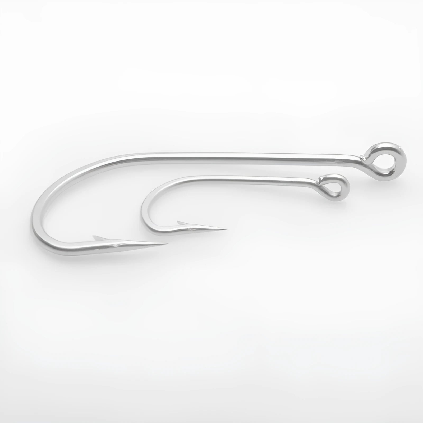 Stainless steel sea fishing hooks for ocean boat fishing in multiple specifications