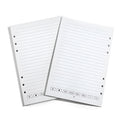 Loose spiral notebook core refill set with zodiac forest paper and writing implement refills