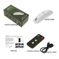 Remote control car strobe light for anti-collision warning in rain and fog conditions
