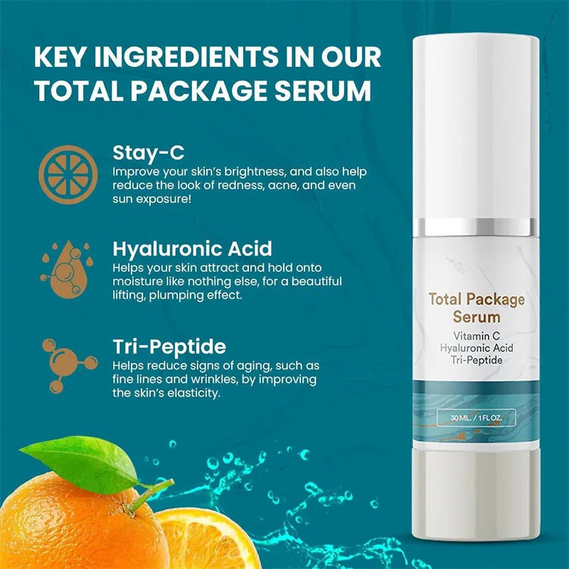 30ml facial essence bottle for moisturising and brightening dull skin