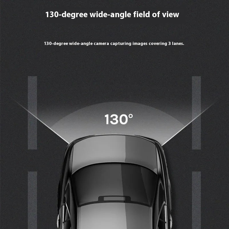 Midrive RC09 rear recording camera with compact plastic housing and rear window mounting accessories