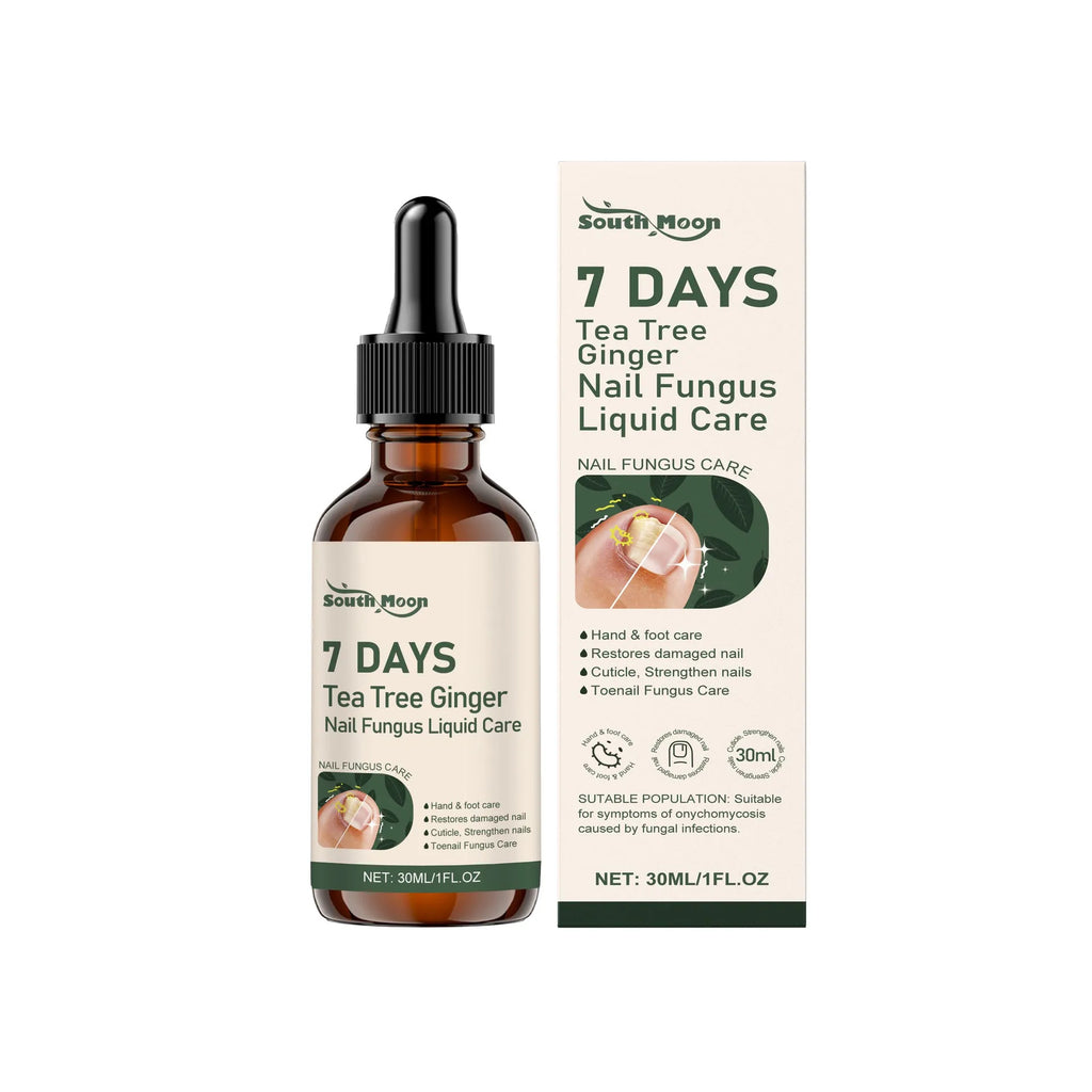 30ml bottle of mild nail care solution for daily brightening and nourishment