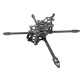 FlyFishnRC Tony 5 Sub250 carbon brazing FPV freestyle frame in black, 4mm arms, 215mm wheelbase