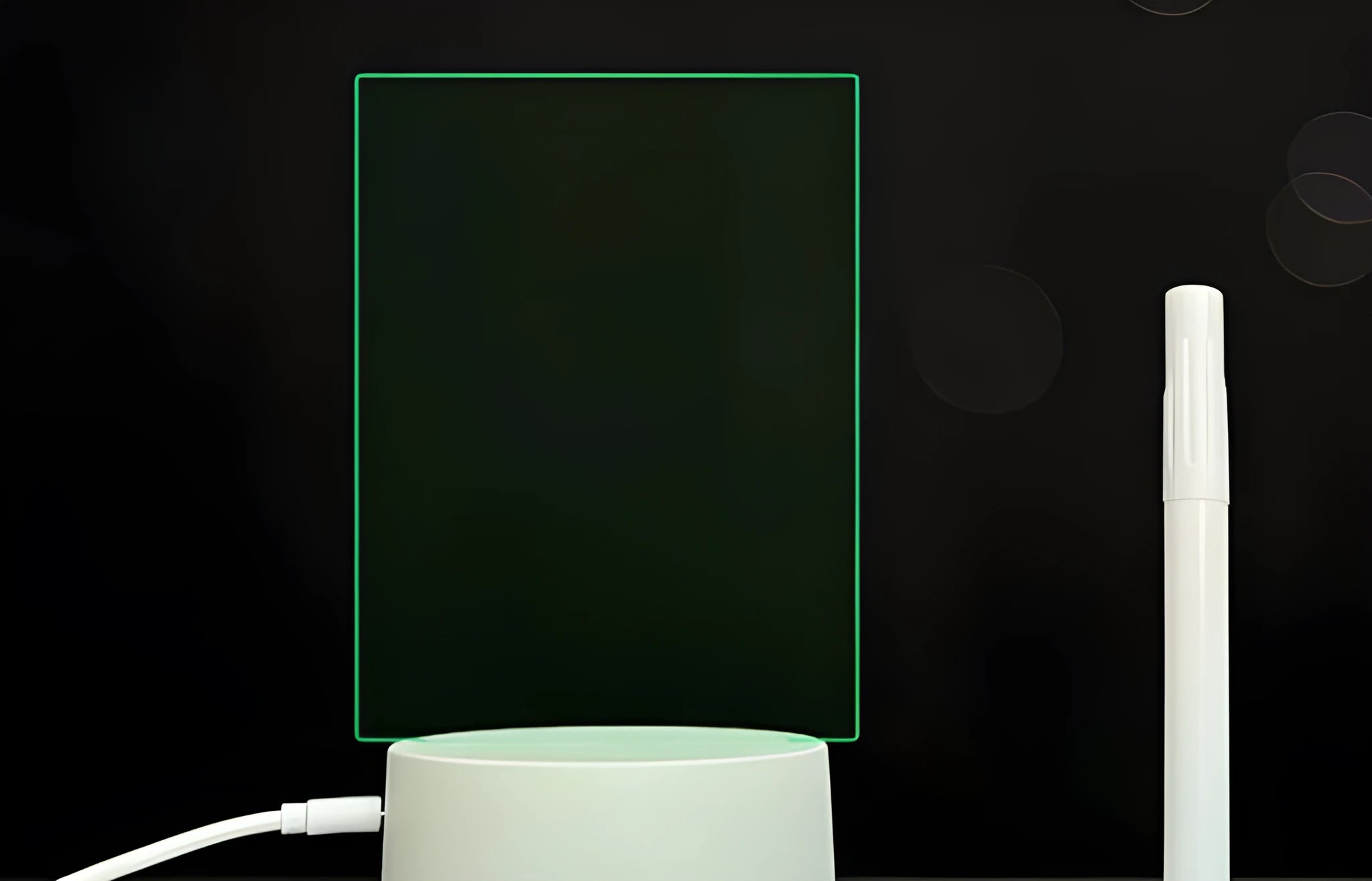 3D acrylic message board with LED night light functions and remote control