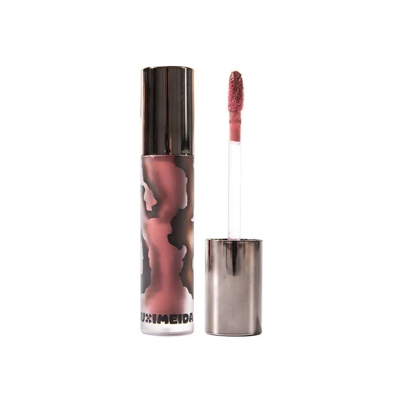 Lava Secret Matte Lip Mud Lipstick in shades Orange Brown Coffee, Cool Gray, Cinnamon Coffee, Jujube Red, and Smoked Purple