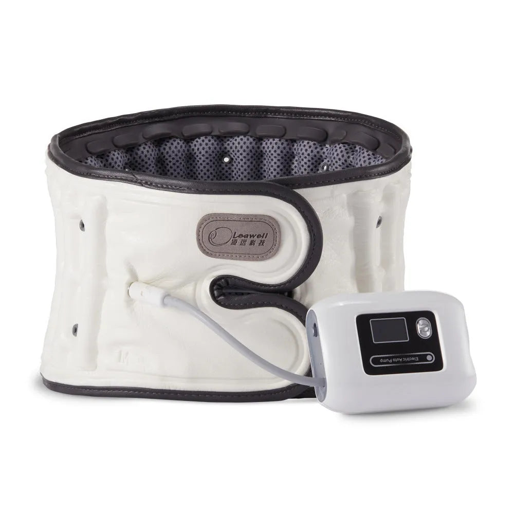 Lumbar disc waist supporter with automatic inflation system in sizes S and M