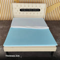 Gel memory cotton thin tatami mat with artificial latex in 2cm thickness on floor