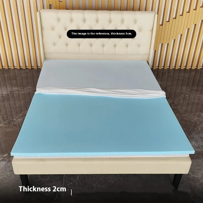 Gel memory cotton thin tatami mat with artificial latex in 2cm thickness on floor