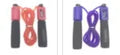 3-metre plastic skipping rope with foam grips available in multiple colours for fitness training