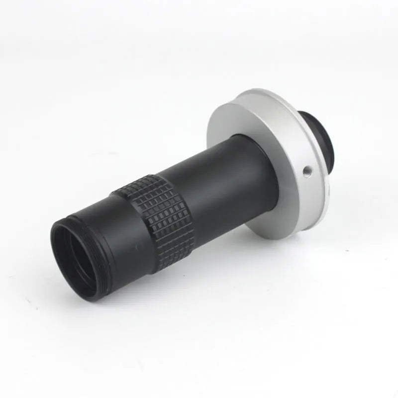 Black industrial camera monocular lens for electronics inspection with 130 times magnification