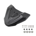 Black ABS plastic fixed wind front wing for KTM 390 and 790 Adventure motorcycles