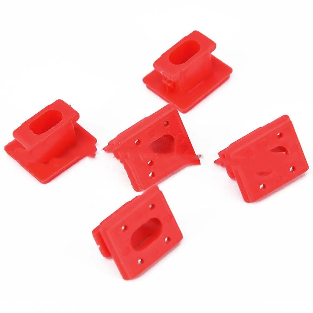 10 plastic BMW interior trim panel replacement clips for E46 3 Series, E65 7 Series and E83 X3 models