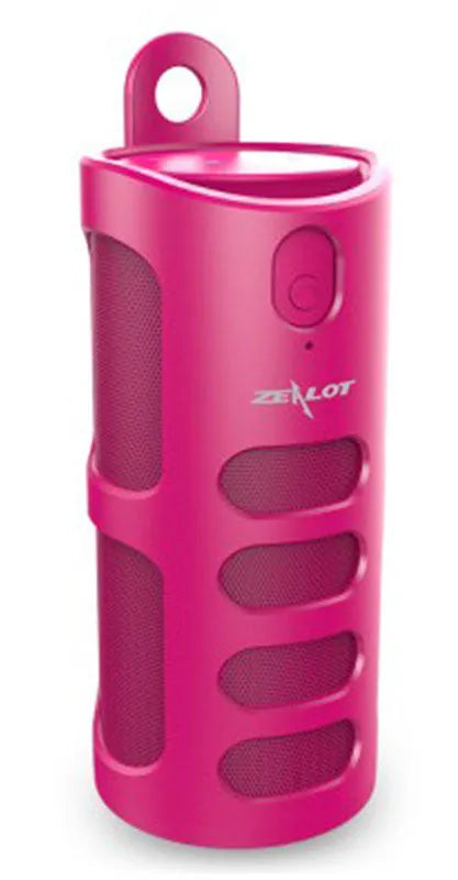 Portable Bluetooth wireless speaker with 4000mAh battery in black, blue or red colours