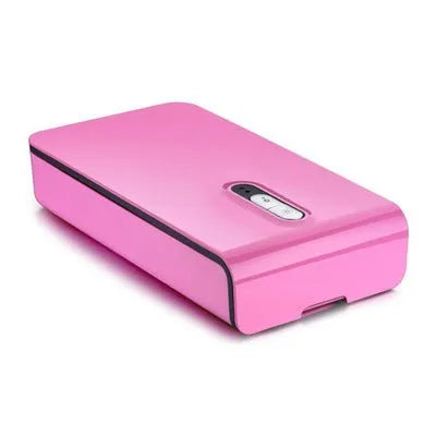 UV mobile phone steriliser disinfection machine with purple light and touch controls