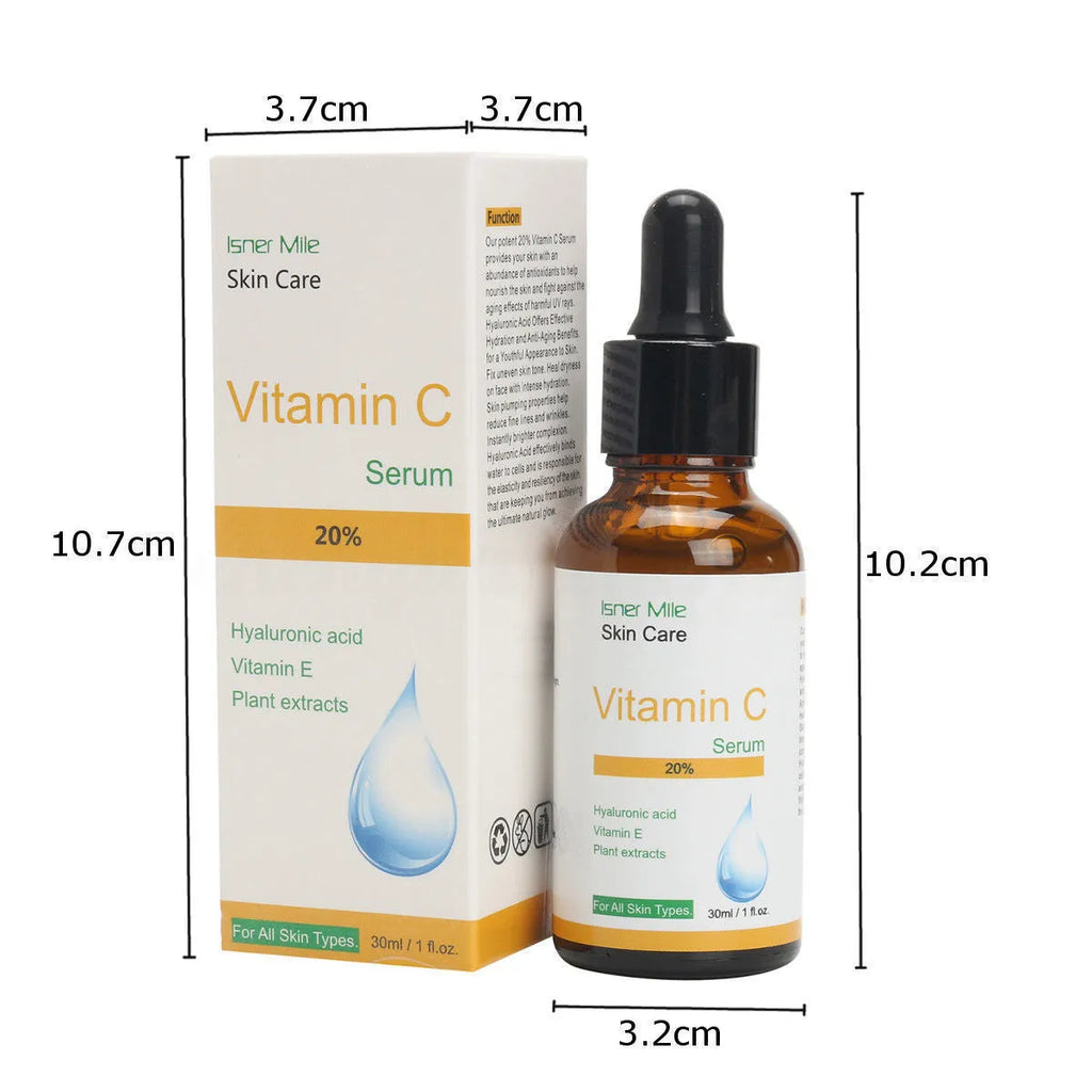 30ml bottle of Vitamin C undiluted skin brightening and firming essence.