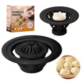 Black plastic Jinkali steamed bun mould four-piece set for shaping baozi and dumplings