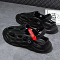 Coconut slippers closed toe beach shoes in grey colour EVA foam construction