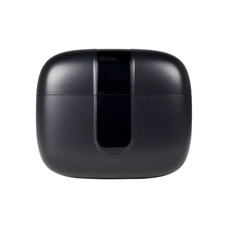 Jerry X08 wireless Bluetooth headset in black colour with charging case