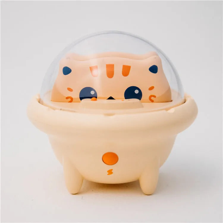 Cartoon bear or cat design plastic power bank charger compatible with Apple iPhone and Type C devices