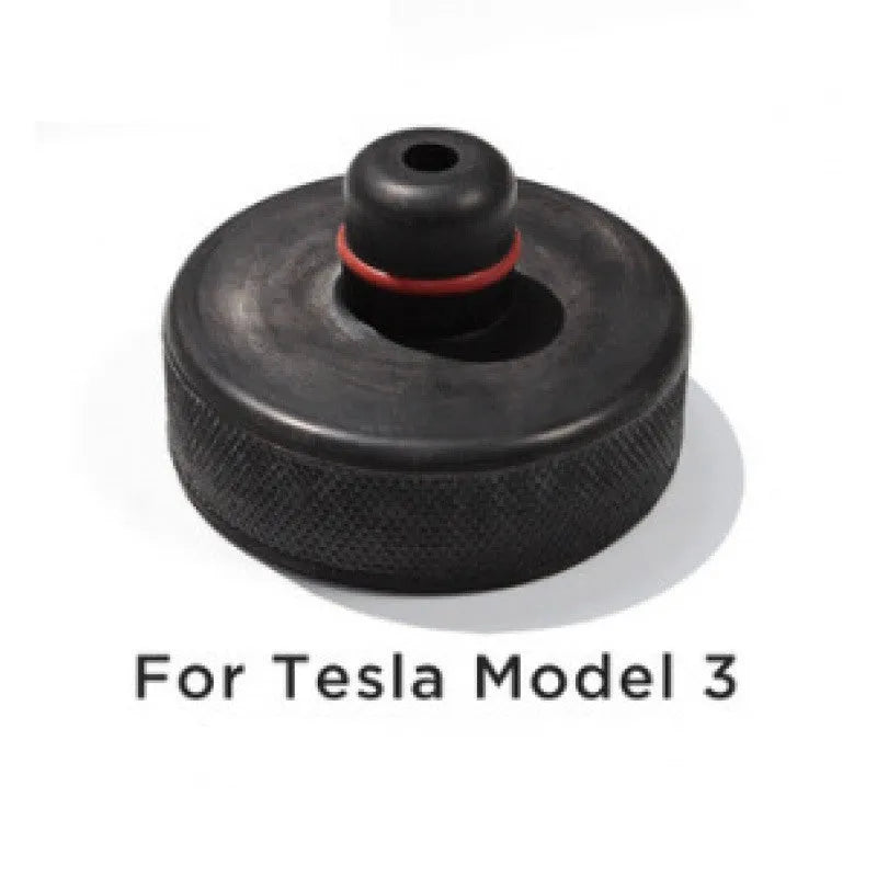 Jack rubber protection pad for Tesla Model 3 in rubber ring pattern colour