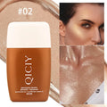 Face and body highlight contour liquid cream in 30ml packaging with four colour options