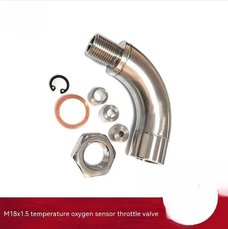 M18 automotive temperature sensor adapter with threaded connection for car diagnostics