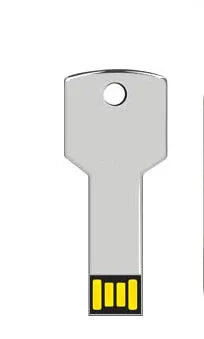 USB flash drive with custom logo engraving and tin box packaging option