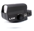LCO tactical red dot sight with holographic reflex display mounted on 20mm rail