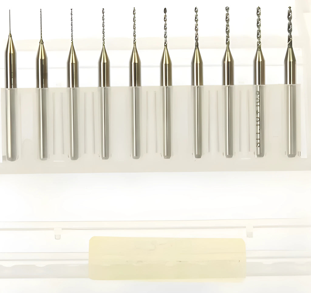 Imported tungsten carbide micro-engraving bit for precision electronics and hardware processing