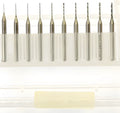 Imported tungsten carbide micro-engraving bit for precision electronics and hardware processing