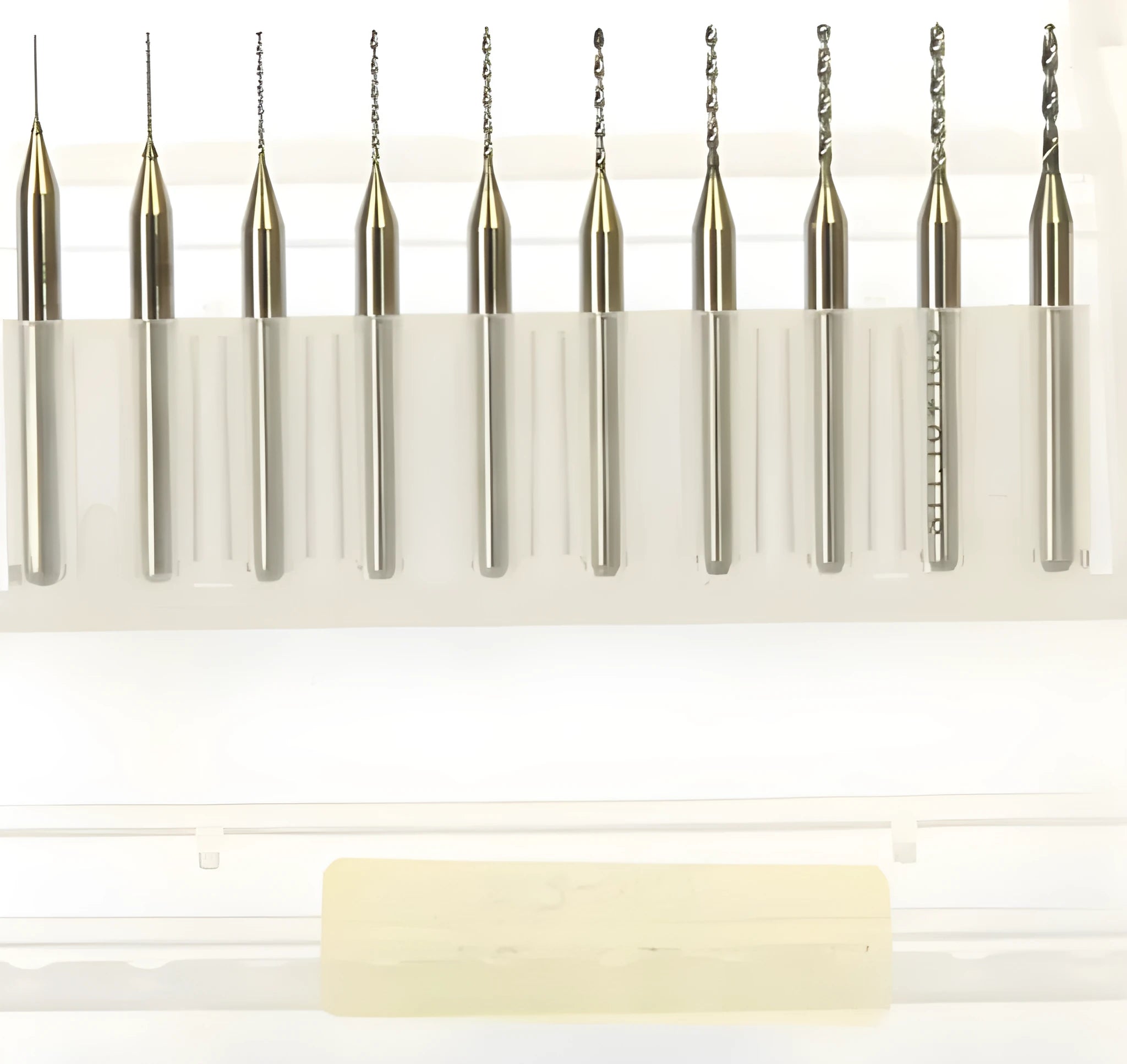 Imported tungsten carbide micro-engraving bit for precision electronics and hardware processing
