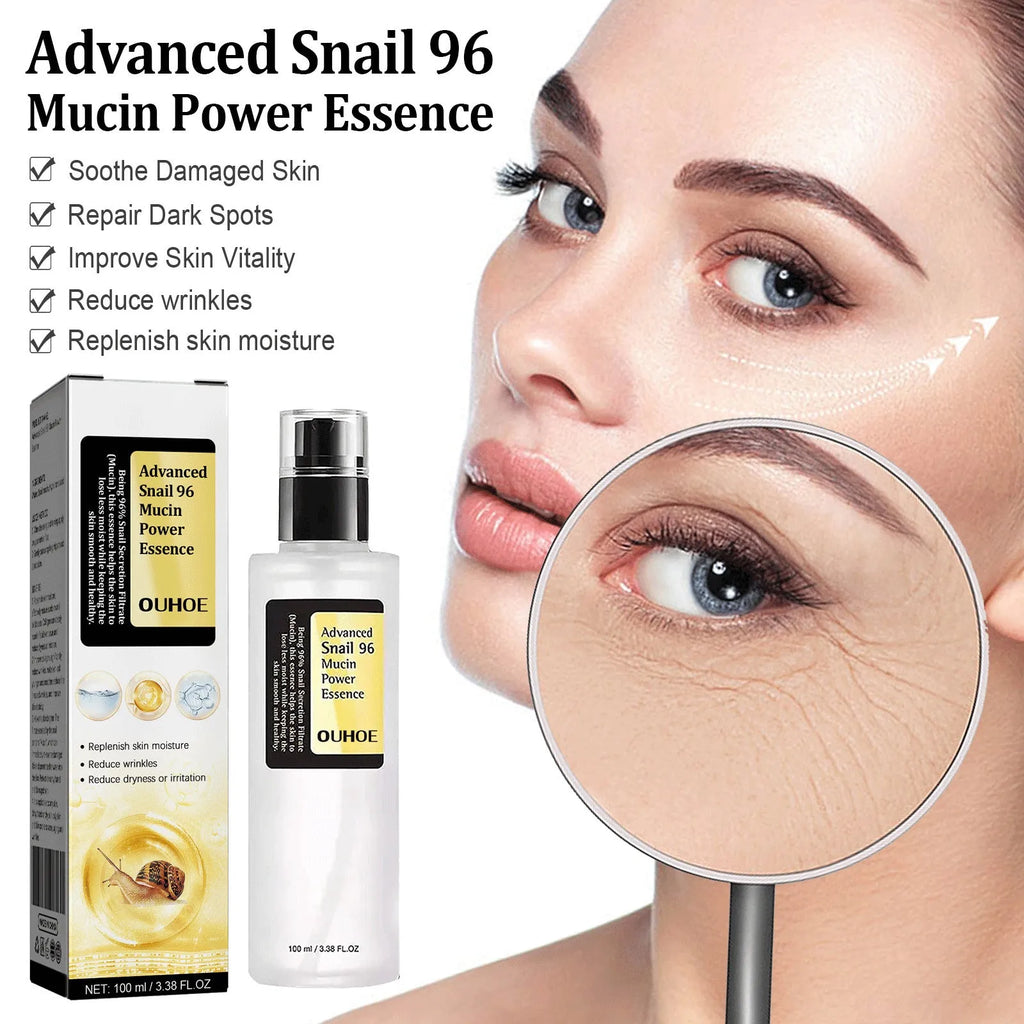 100ml bottle of original snail collagen facial serum for hydrating and brightening skin