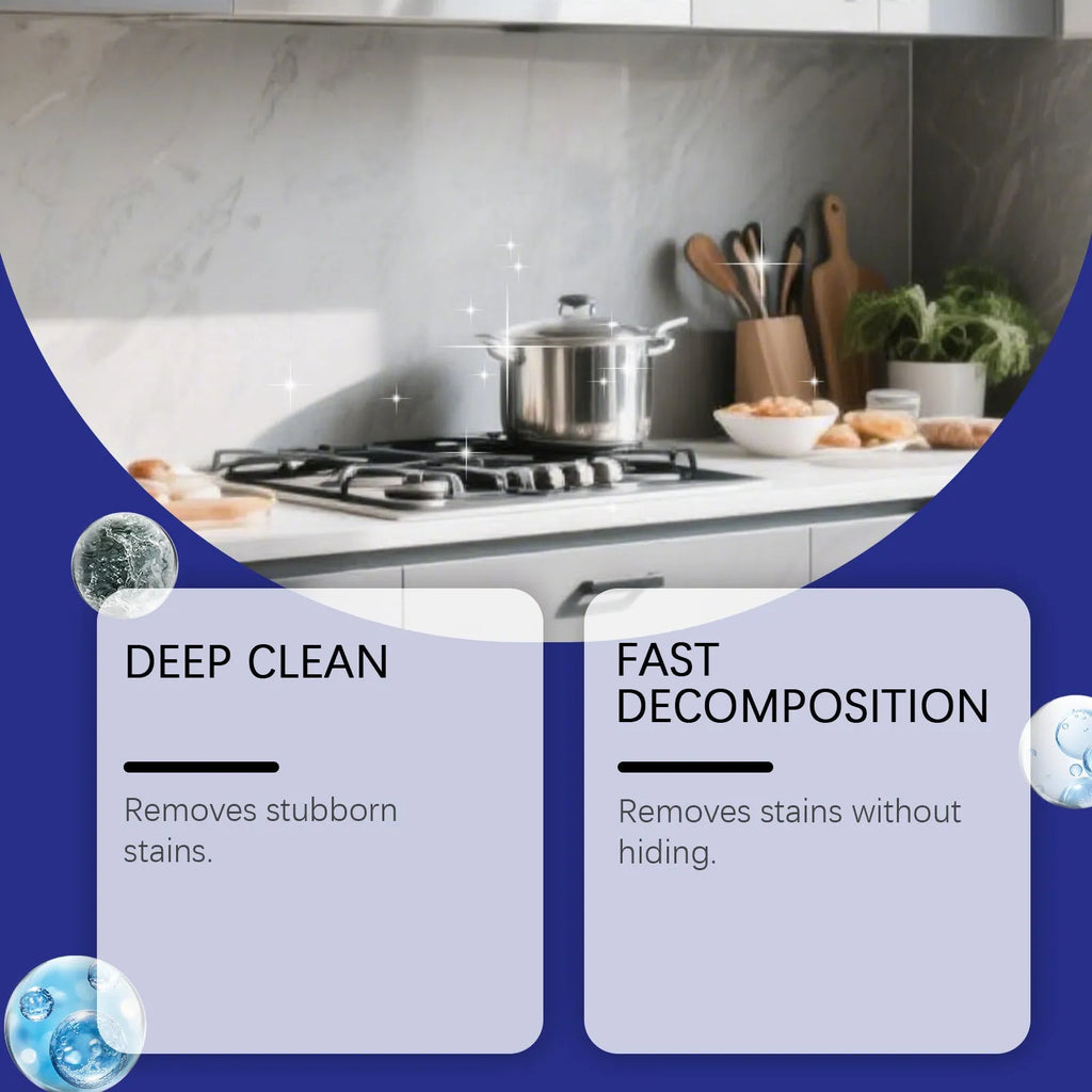 Household decontamination gel tube, 237ml capacity for kitchen and bathroom cleaning
