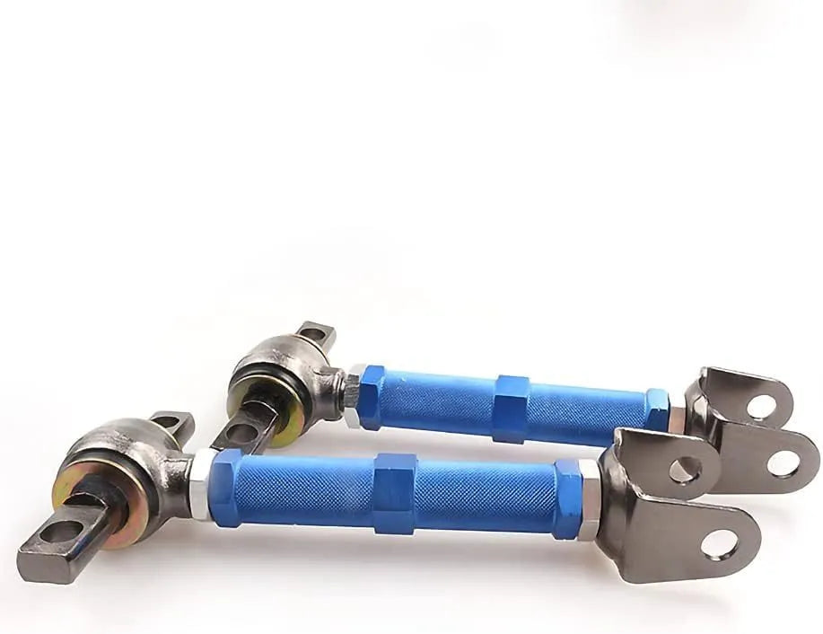 Blue aluminium alloy rear wheel recliner pull rod for Honda Civic EP3