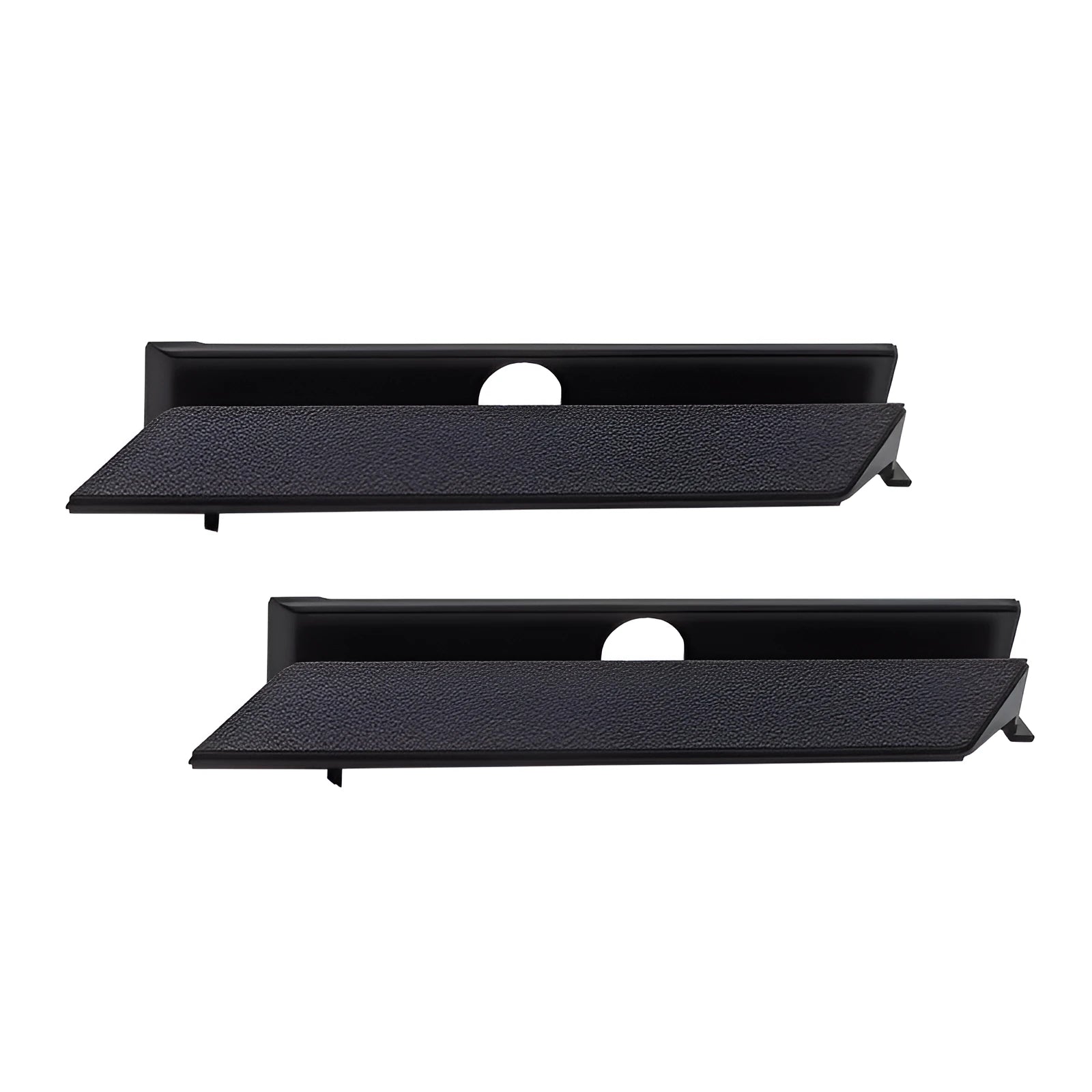 Black PS4 Pro hard drive bottom cover replacement part with baffle block strip