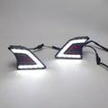 Black ABS fog light LED day light for Toyota Hilax with 12V 1W LED