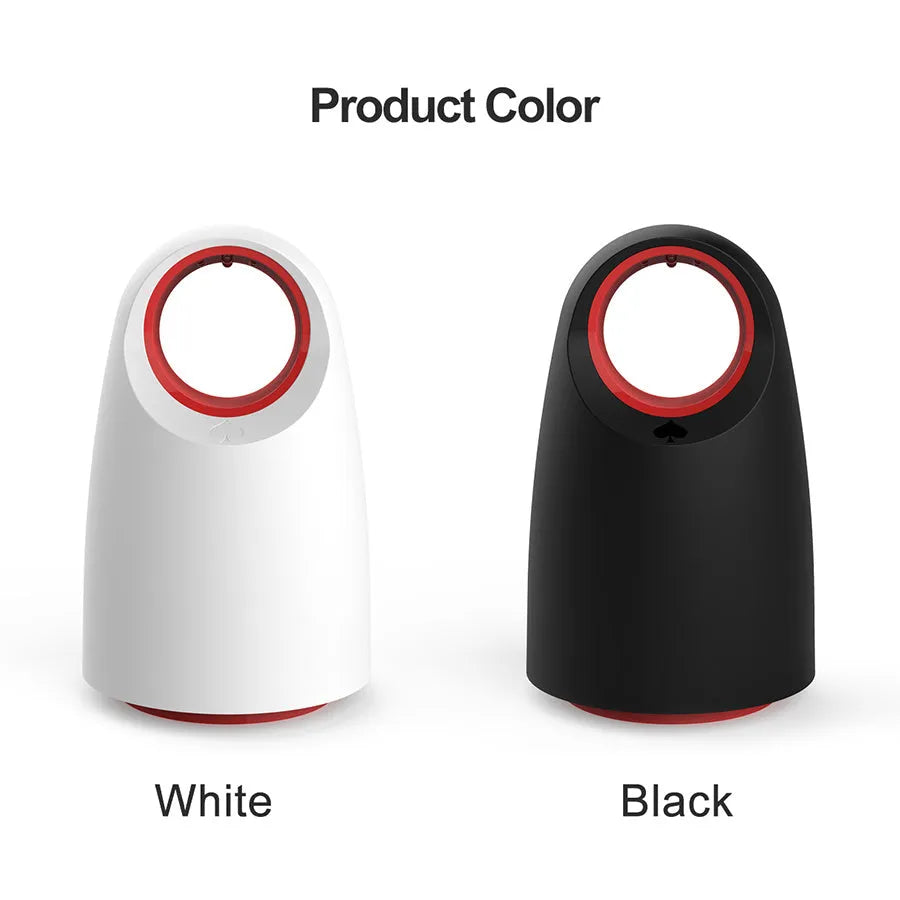 Black or white silent USB mosquito killer with UV light for indoor insect control
