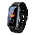 Call Bracelet smart wristband in black, blue, or coffee colour for heart rate and call notifications.