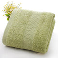 Thickened cotton bath and beach towel shown in one of seven available colour options.
